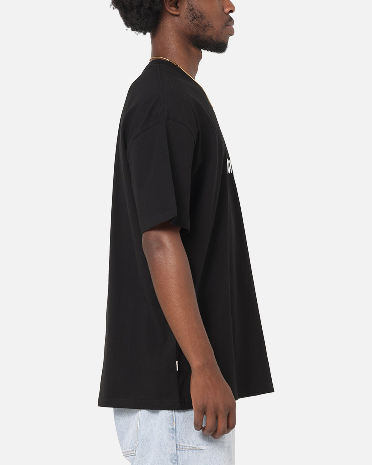S Double Small Stock T-Shirt Black