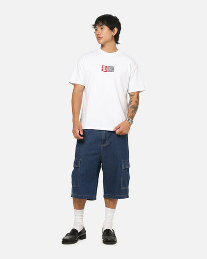 S Double Flags T-Shirt White