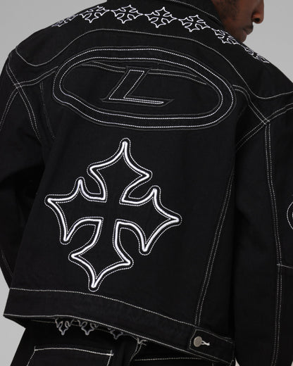 Loiter Daytona Denim Jacket Black
