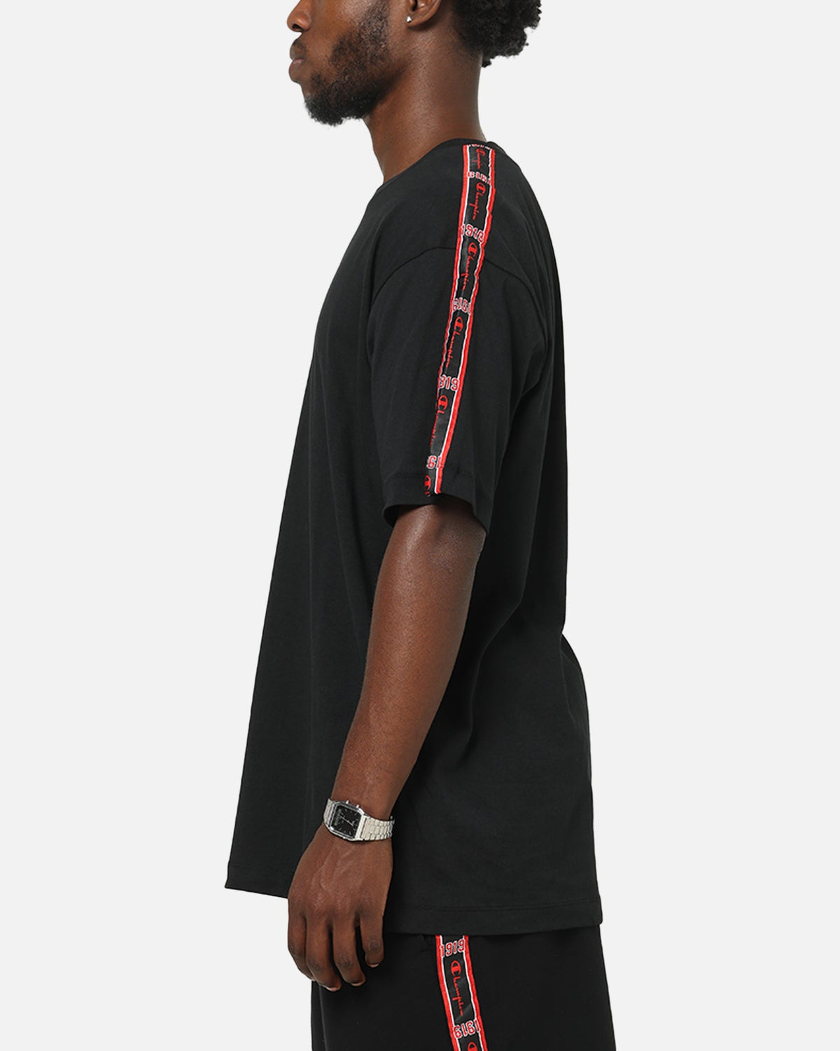 Champion SPS Lux Taping T-Shirt Black