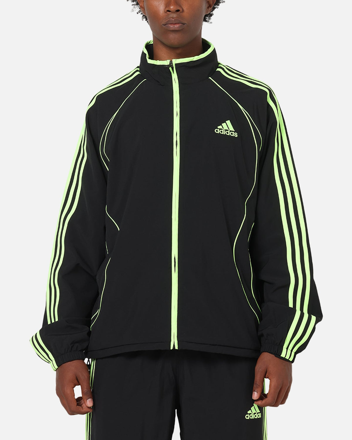 Adidas Teamgeist Adicolor Track Jacket Black/Green