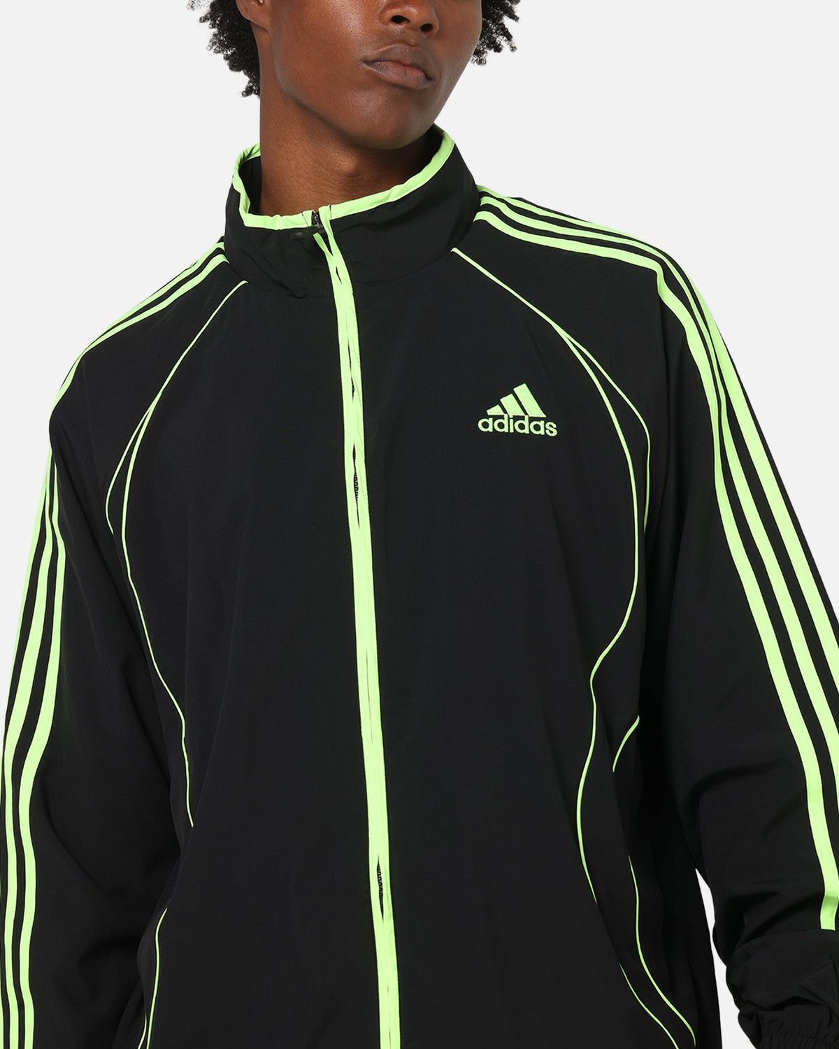 Adidas Teamgeist Adicolor Track Jacket Black/Green