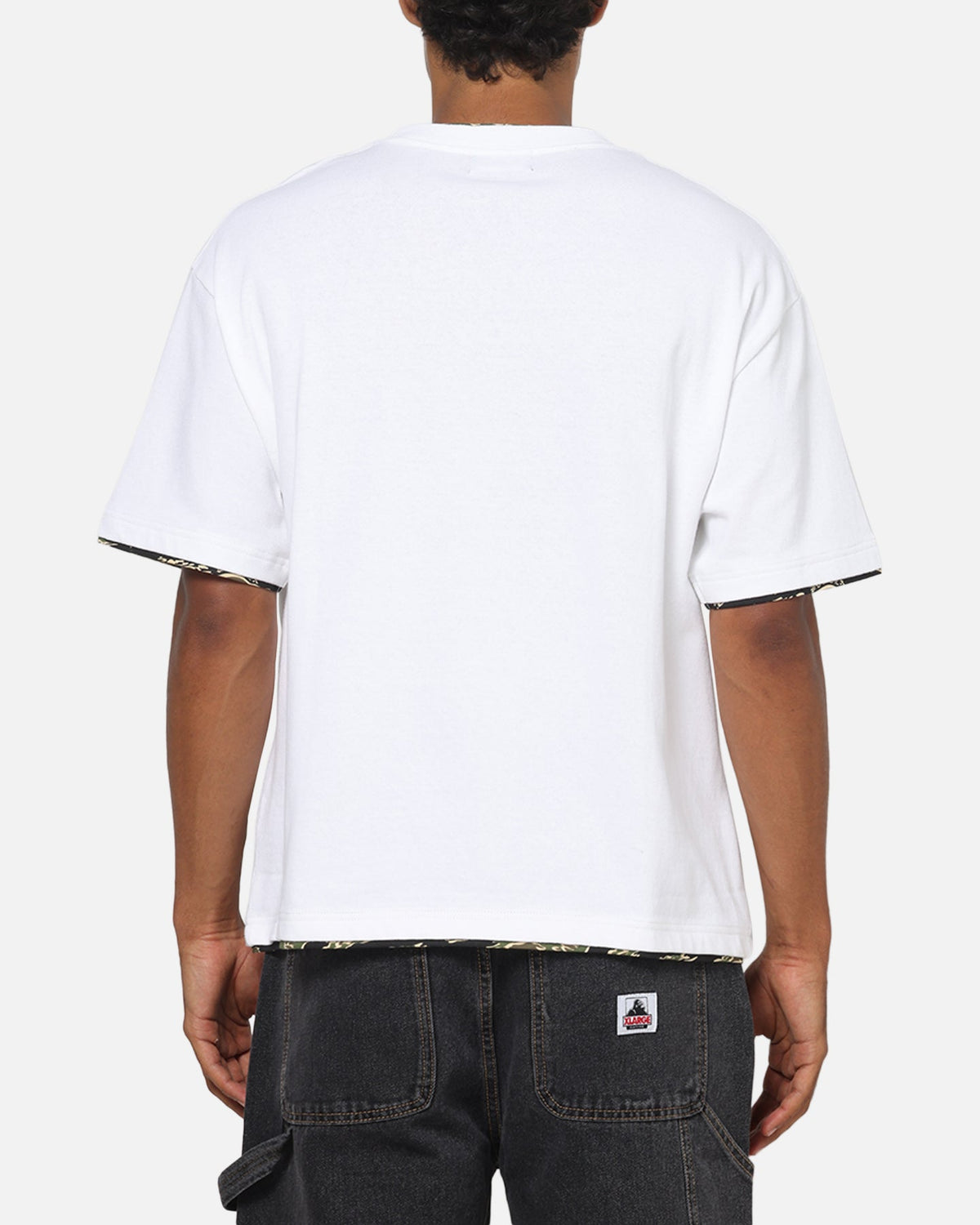 X-Large Double Layer Gorilla Fit T-Shirt White