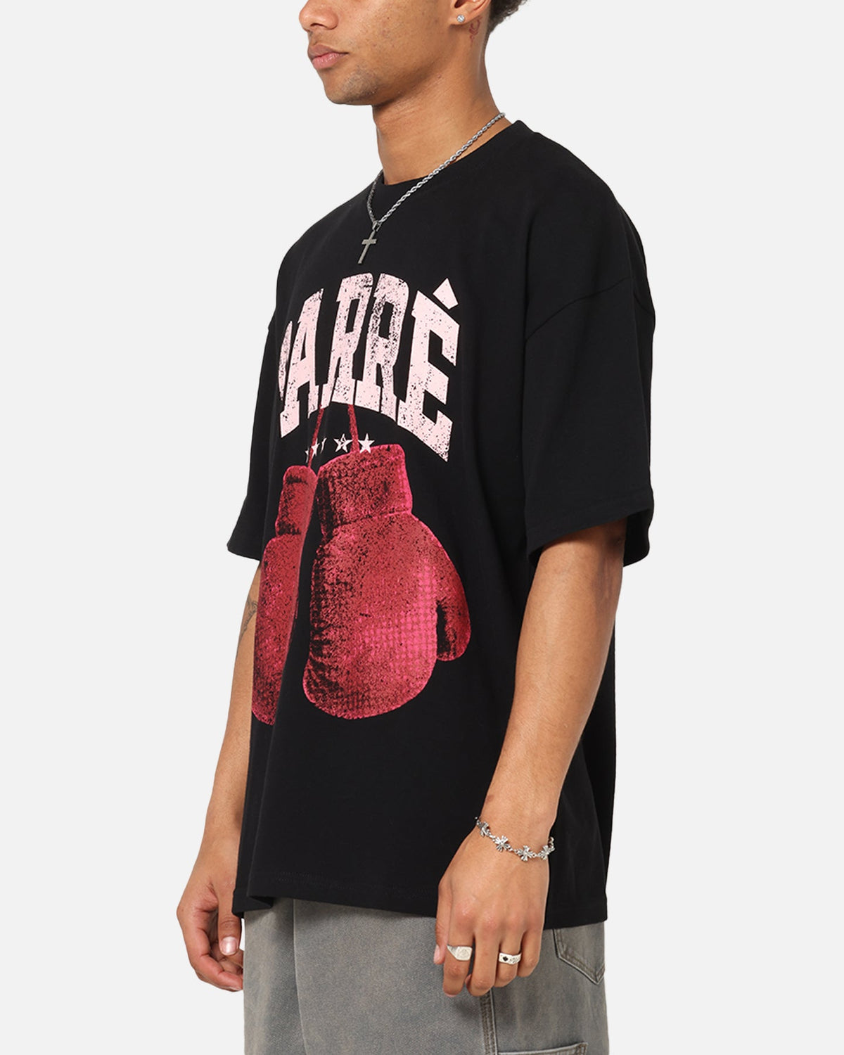 Carre Boxer Glove T-Shirt Black