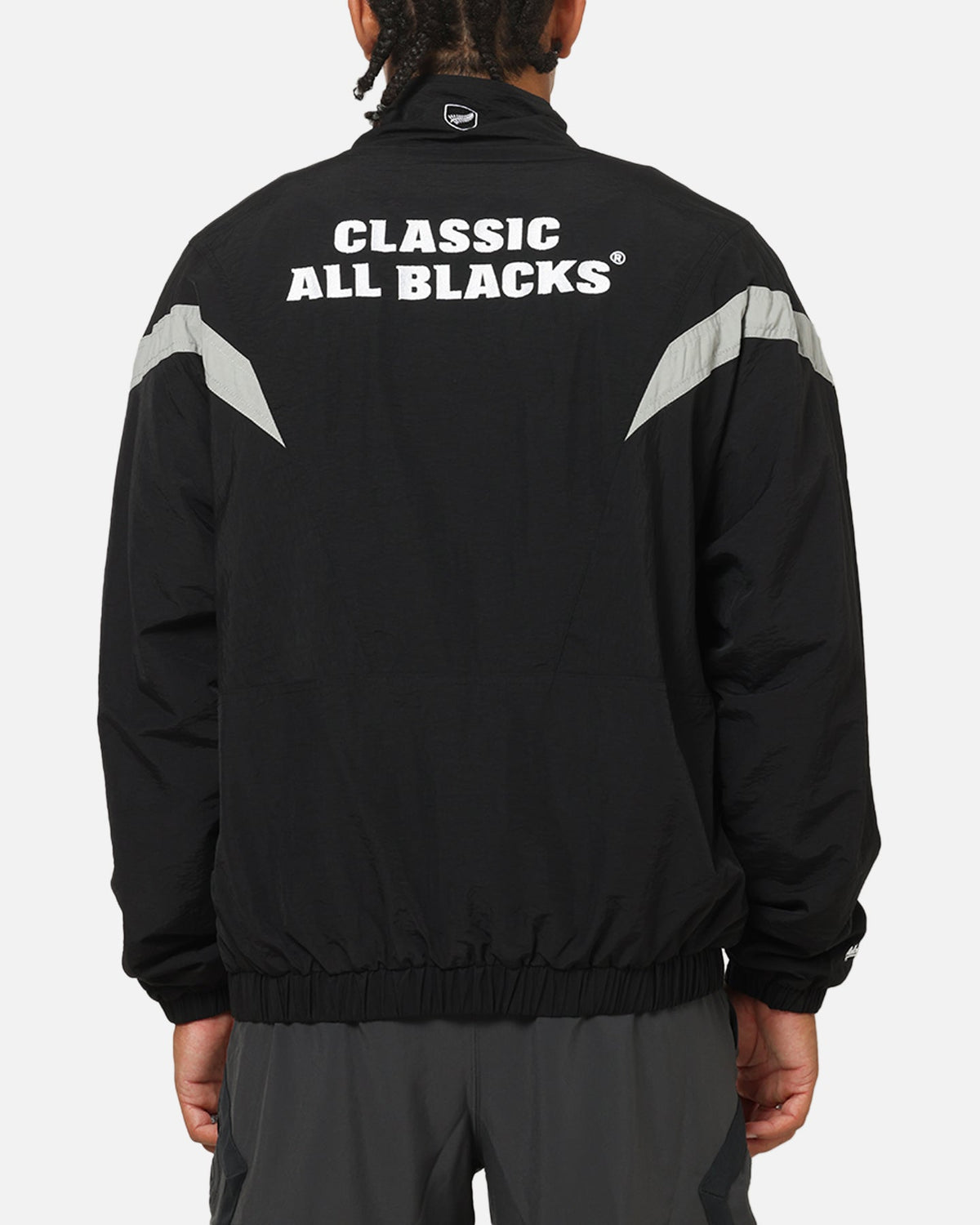Mitchell & Ness All Blacks Rugby Union Classic Spray Jacket Solid Black