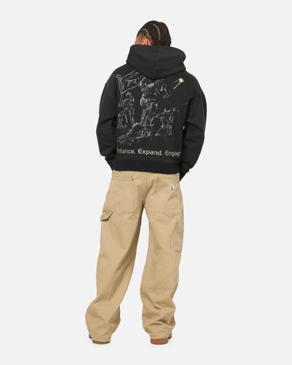 73Studio X Halo 2 Multiplayer Zip Hoodie Vintage Black