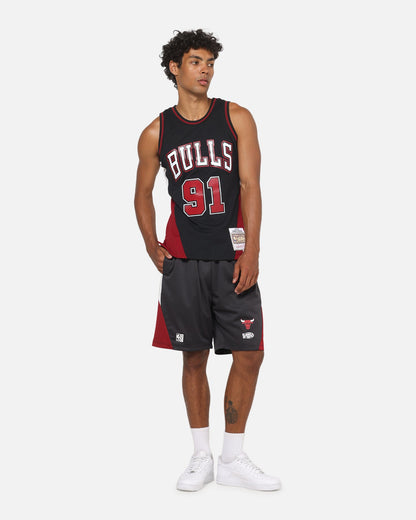 Mitchell & Ness Chicago Bulls Dennis Rodman Rave Jersey Black/Red