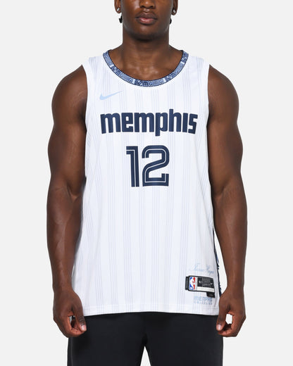 Nike Ja Morant Memphis Grizzlies #12 City Edition Dri-FIT NBA Swingman Jersey White