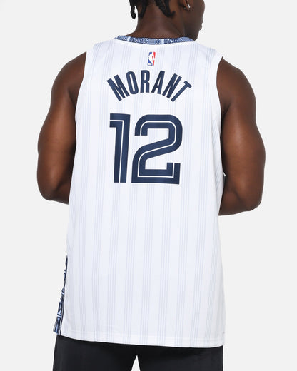 Nike Ja Morant Memphis Grizzlies #12 City Edition Dri-FIT NBA Swingman Jersey White