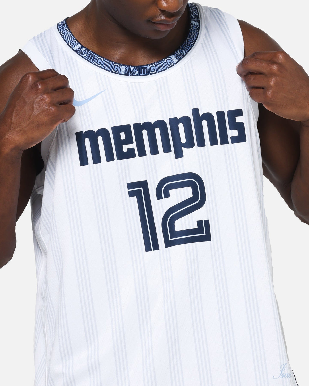 Nike Ja Morant Memphis Grizzlies #12 City Edition Dri-FIT NBA Swingman Jersey White