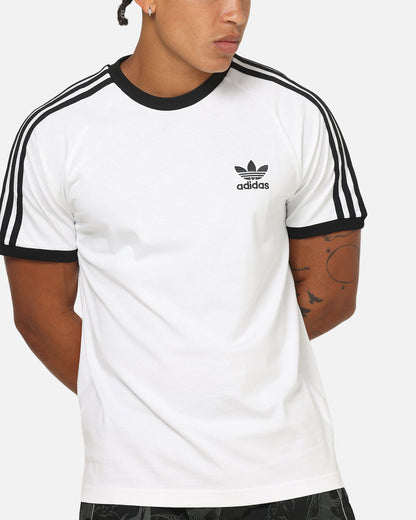 Adidas Classics 3-Stripes T-Shirt White