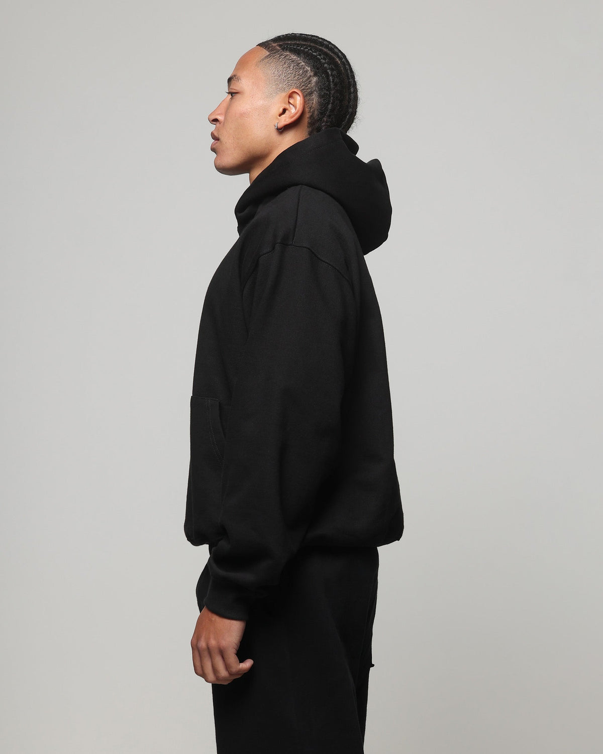 American Thrift Pullover Hoodie Black