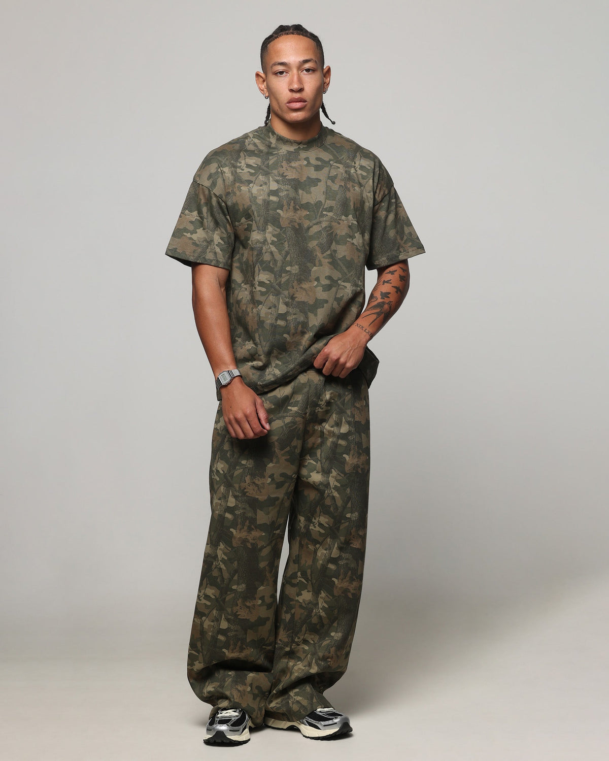 American Thrift Short Sleeve T-Shirt Camo