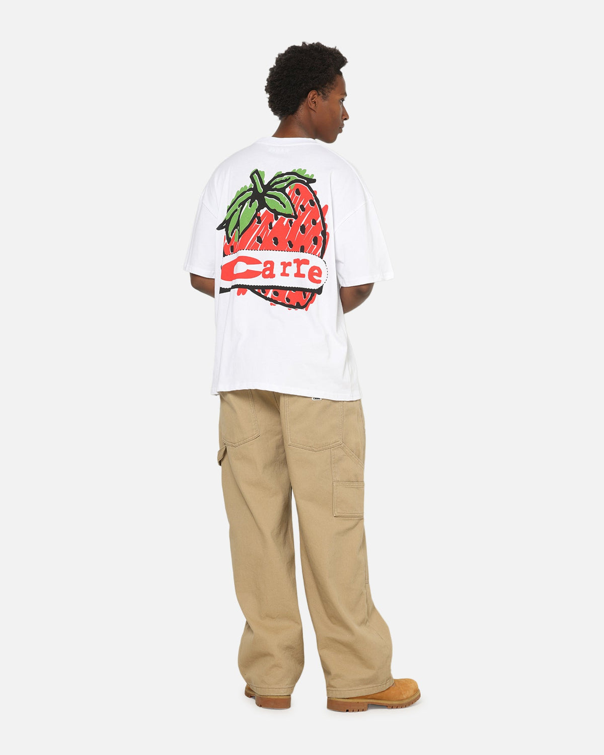 Carre Strawberry T-Shirt White