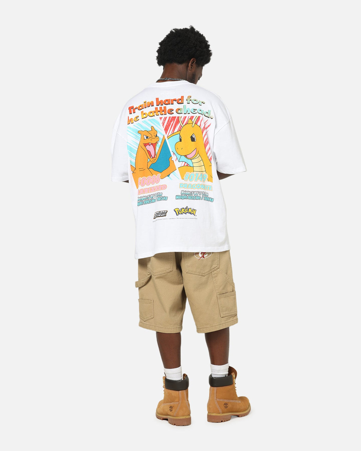 The Pokémon Collection By 73Studio Dragonite T-Shirt White