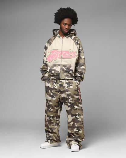 Loiter Jet Stream Zip Hoodie Camo
