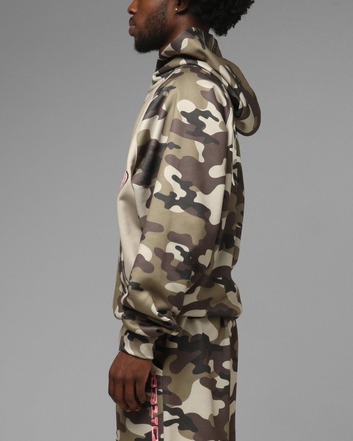 Loiter Jet Stream Zip Hoodie Camo