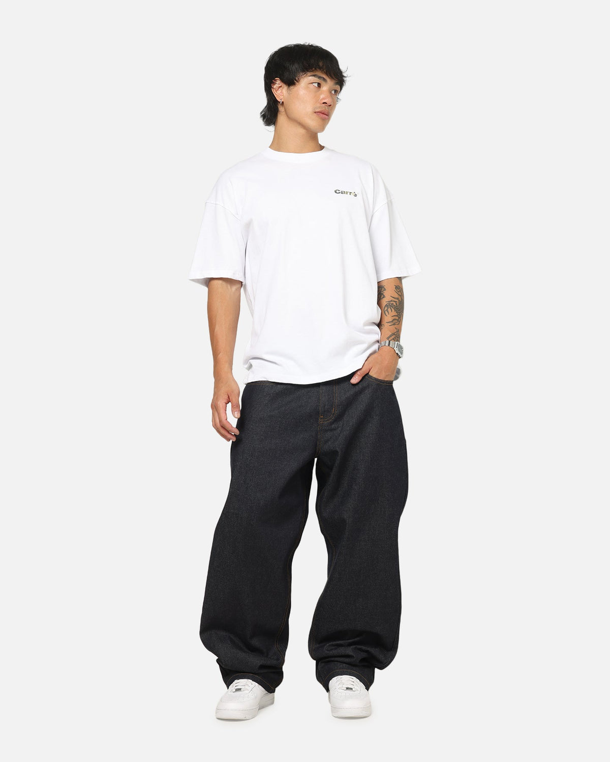 Carre 5 Star T-Shirt White