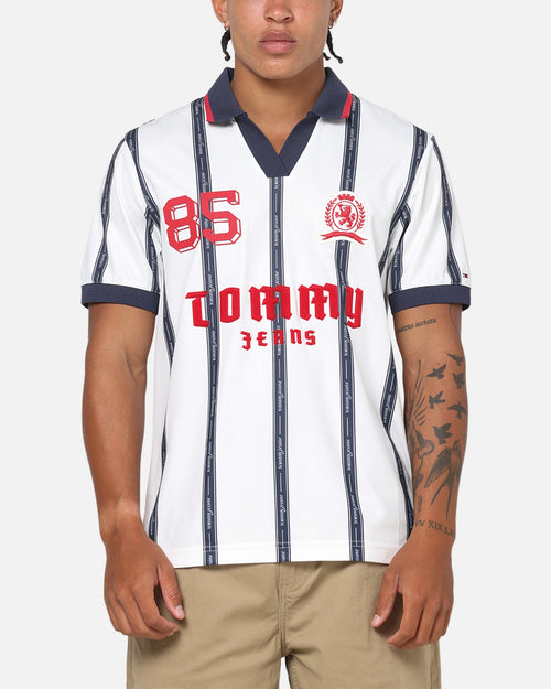 Tommy Jeans Sports Polo T-Shirt Ecru