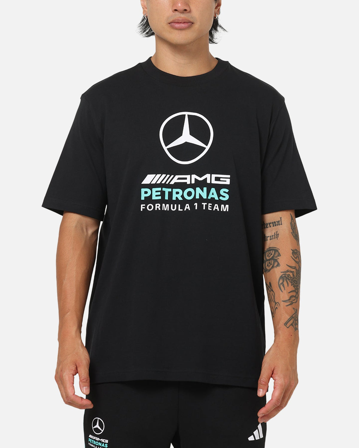 Adidas Mercedes-AMG Petronas Formula 1 Team DNA Graphic T-Shirt Black