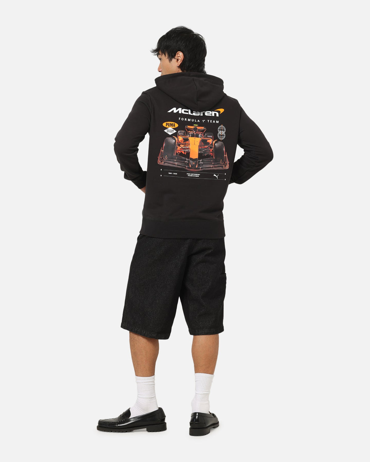 Puma X Mclaren Graphic Hoodie Black