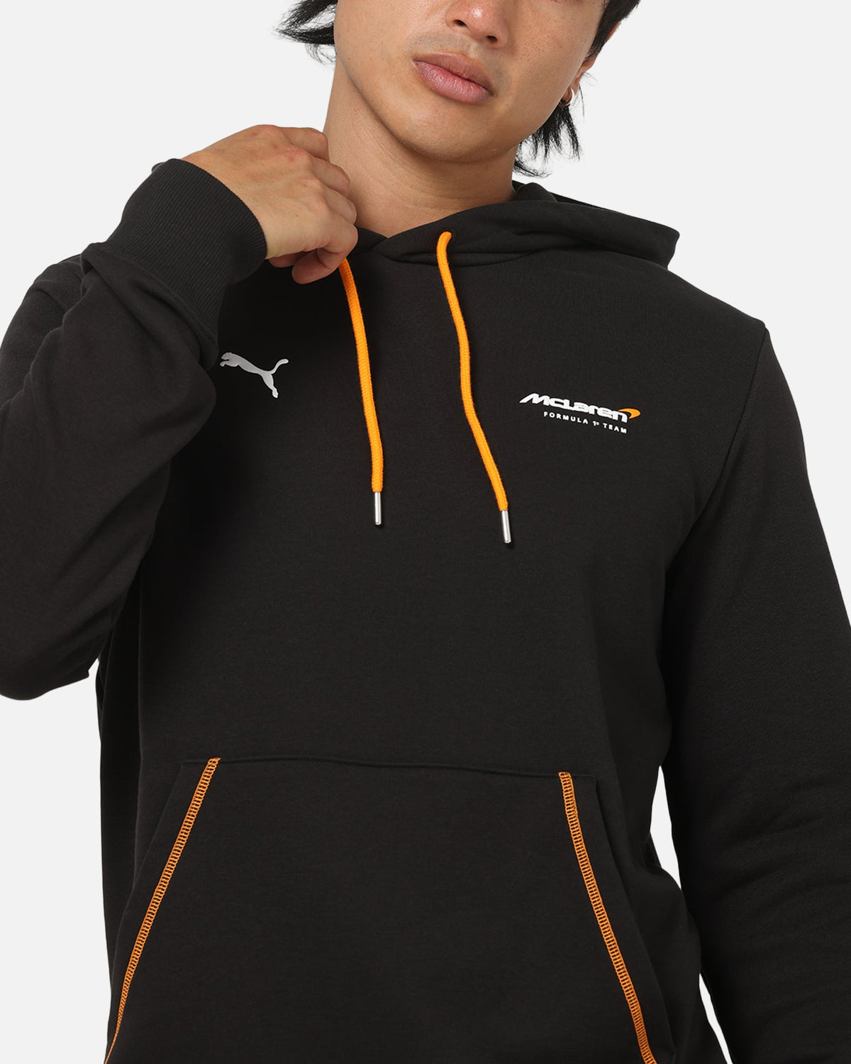 Puma X Mclaren Graphic Hoodie Black