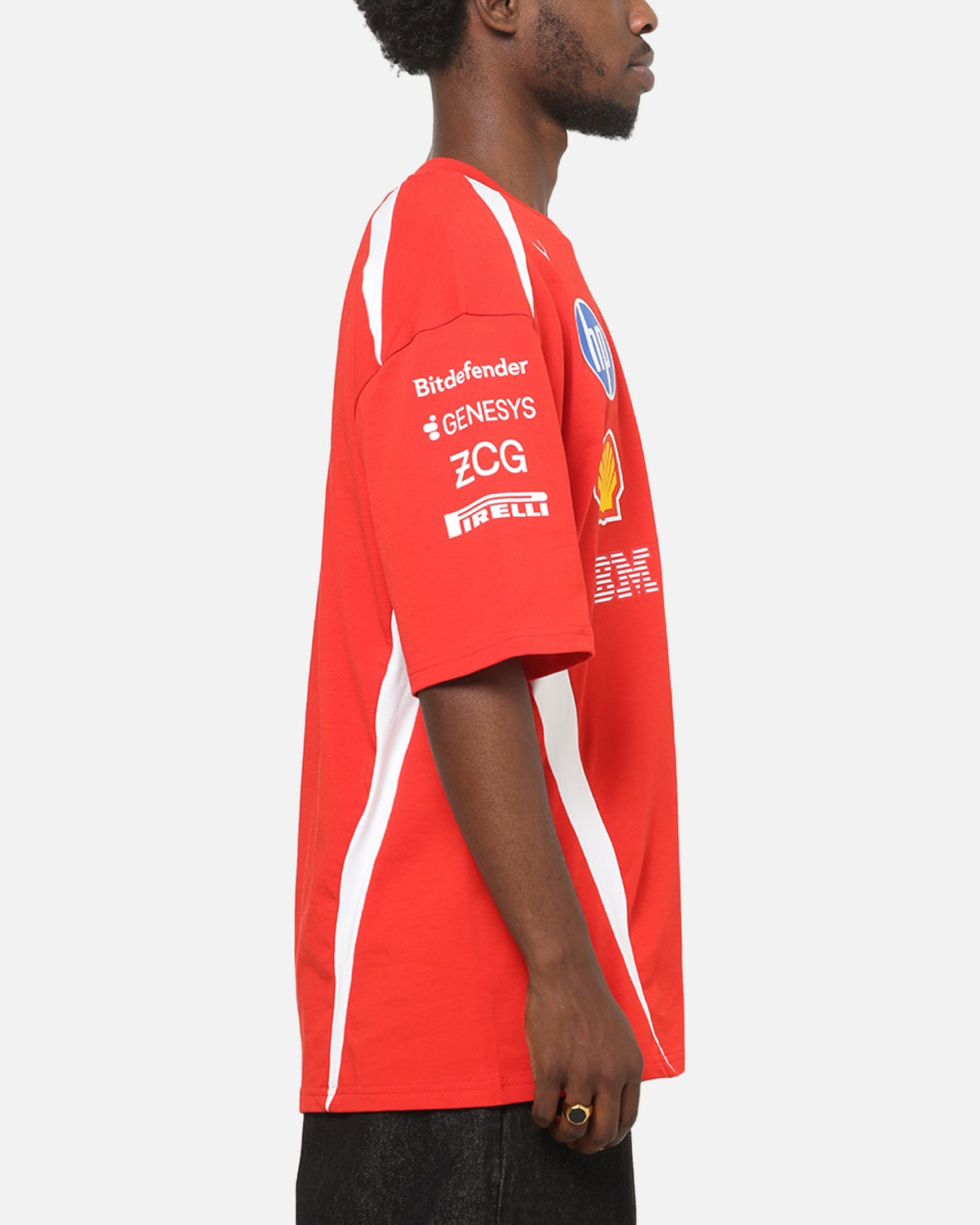 Puma X Scuderia Ferrari Replica Drivers T-Shirt Red