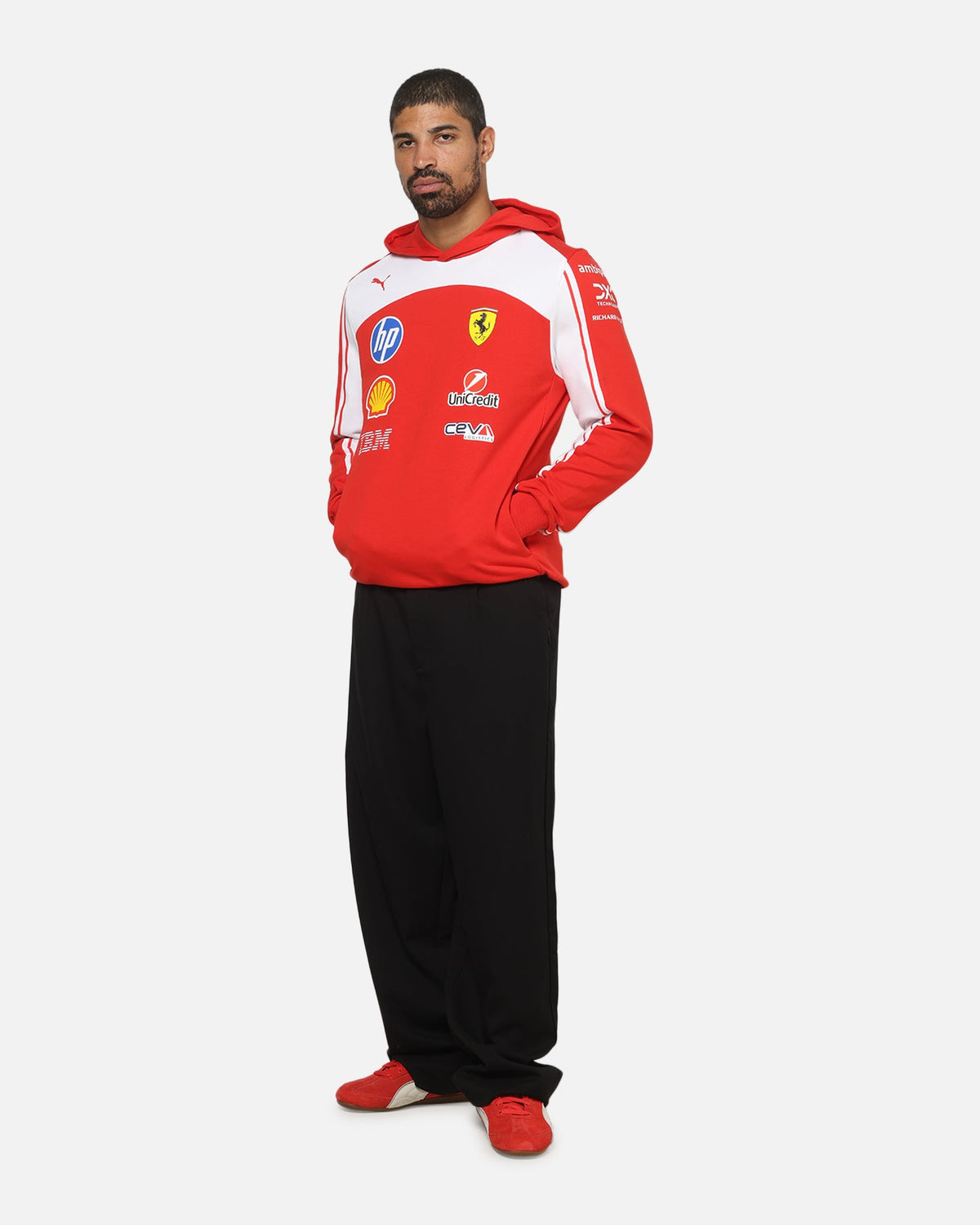 Puma X Scuderia Ferrari Replica Hoodie Red