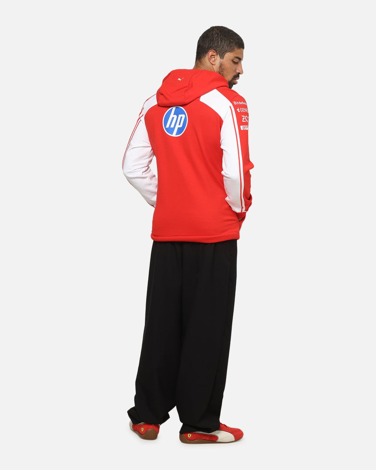 Puma X Scuderia Ferrari Replica Hoodie Red