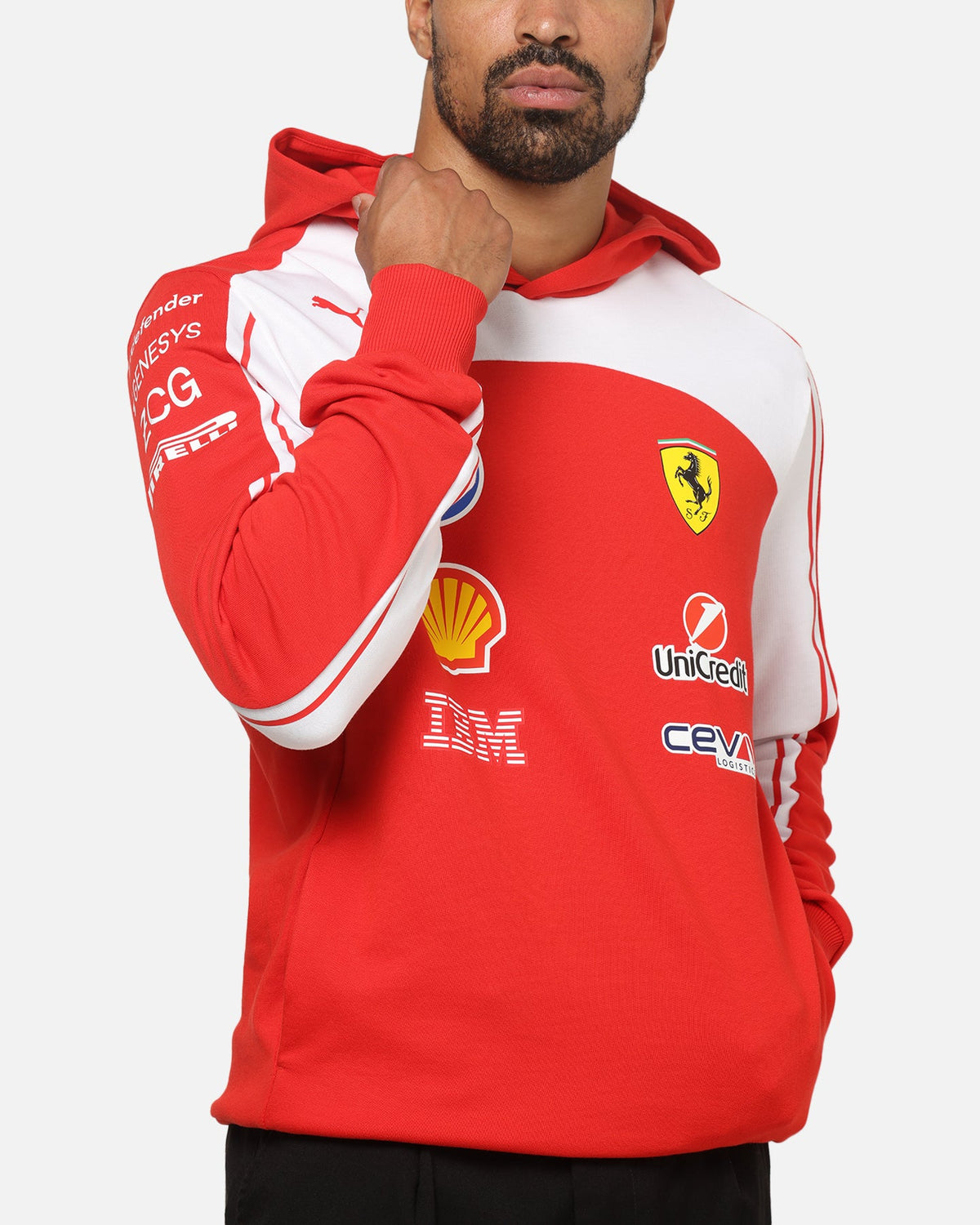 Puma X Scuderia Ferrari Replica Hoodie Red