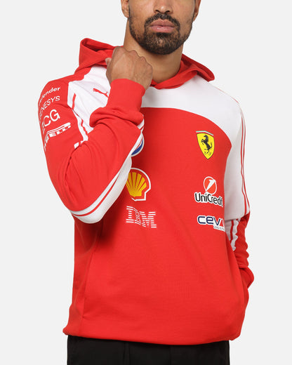 Puma X Scuderia Ferrari Replica Hoodie Red