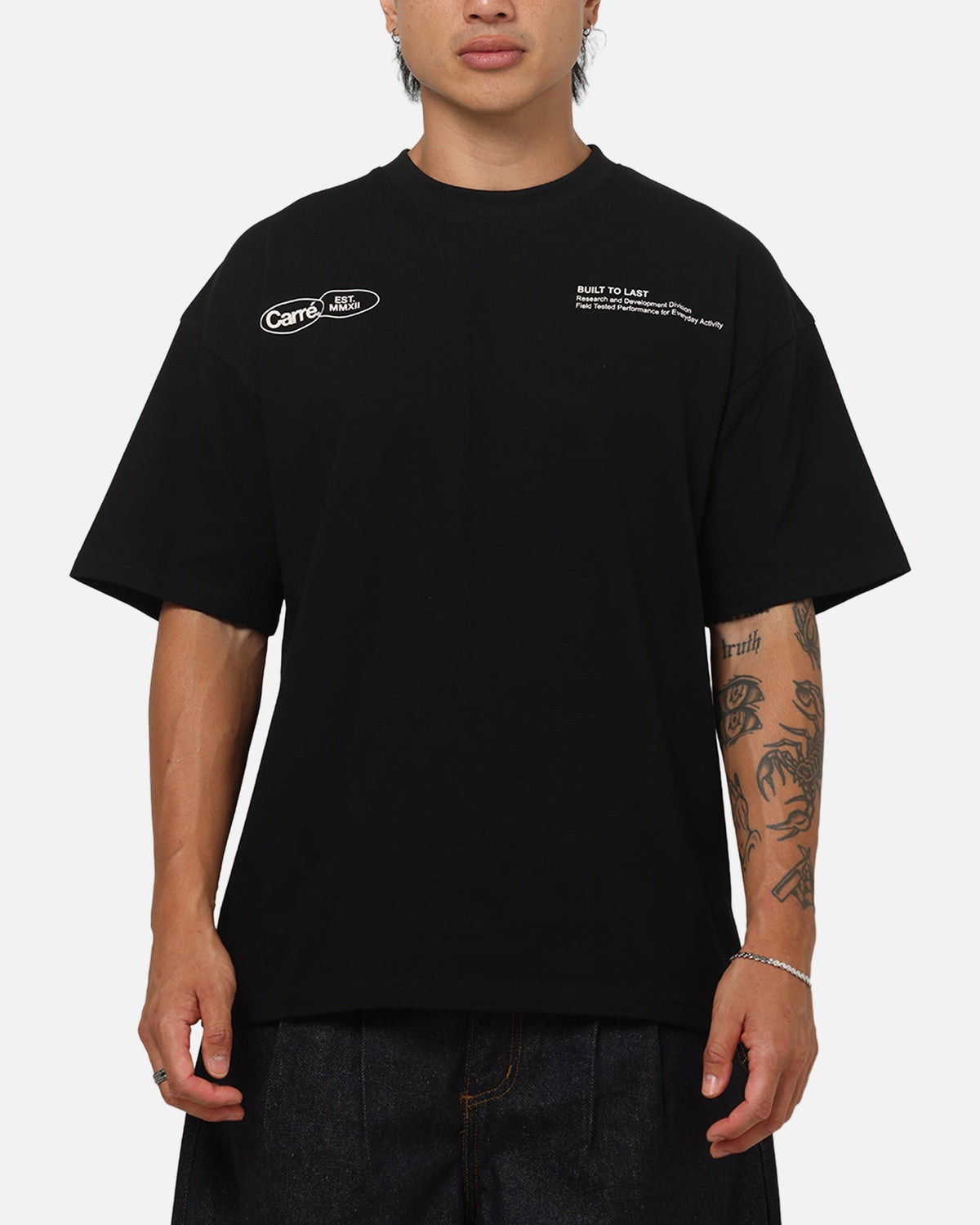 Carre Mmxii T-Shirt Black