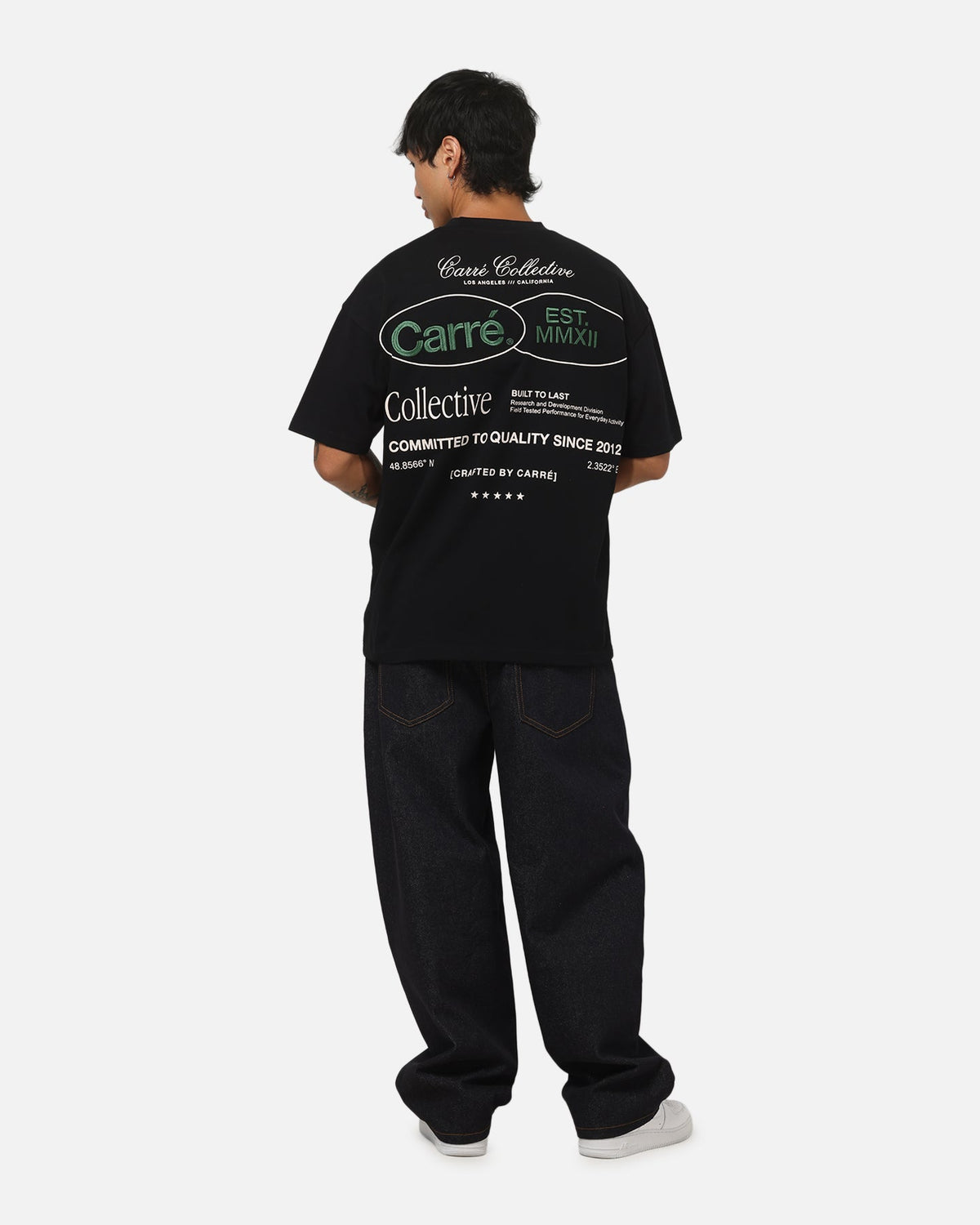 Carre Mmxii T-Shirt Black