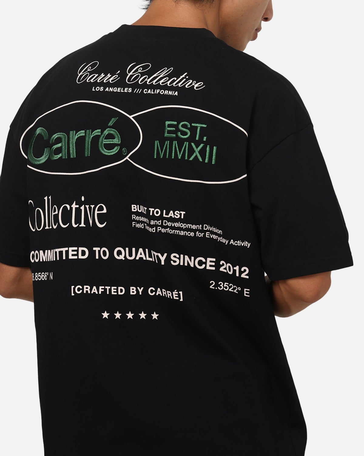 Carre Mmxii T-Shirt Black
