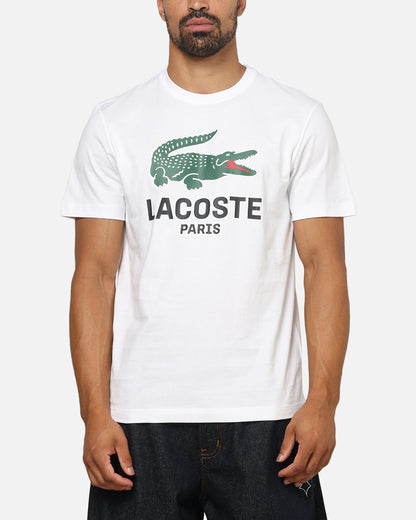 Lacoste Originals Croc Graphic T-Shirt White