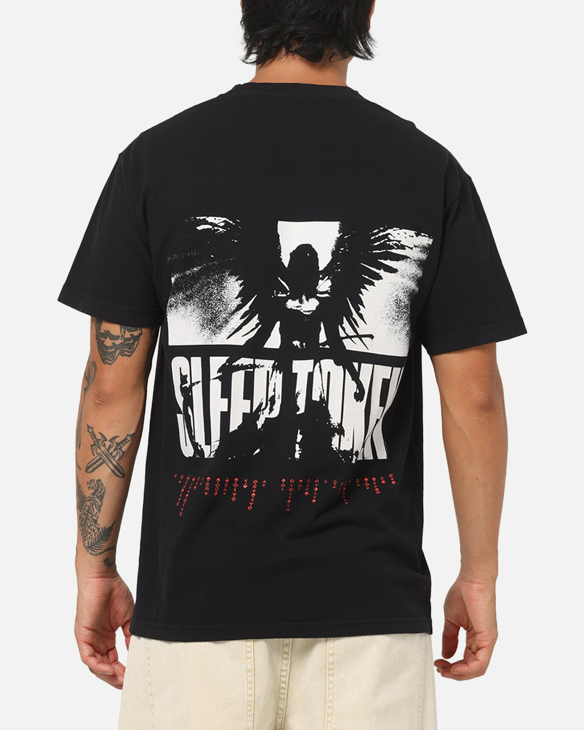 Sleep Token Eden Wings T-Shirt True Black