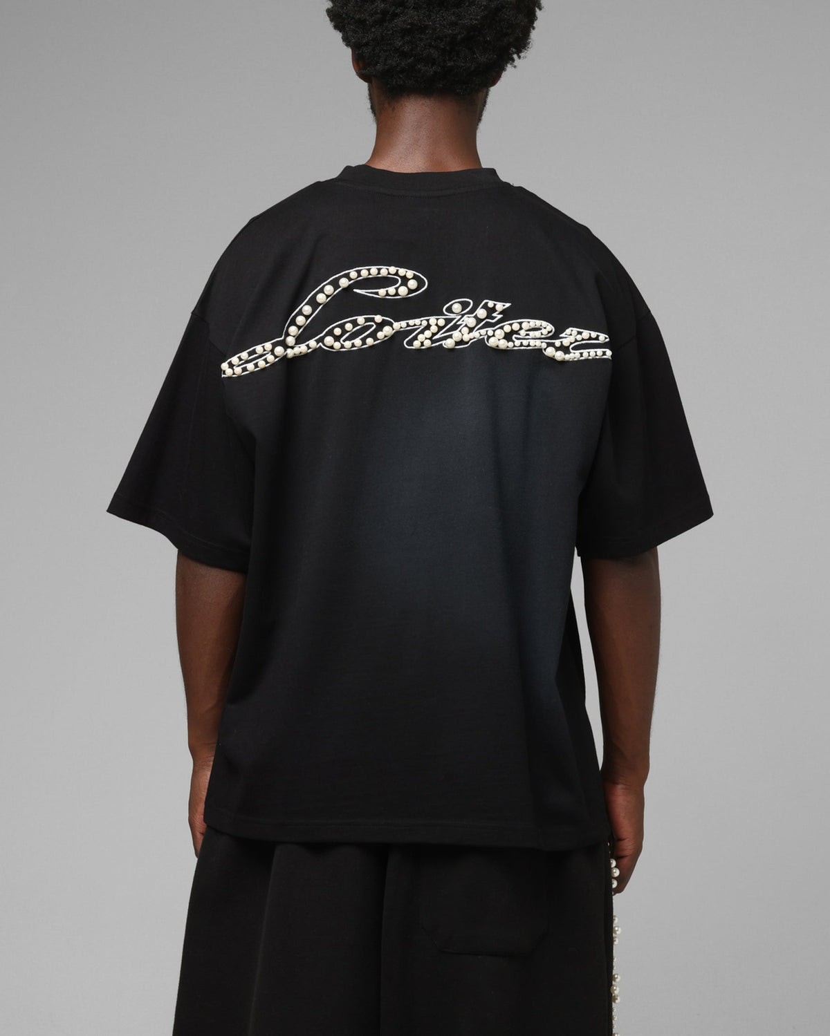 Loiter Pearl T-Shirt Black
