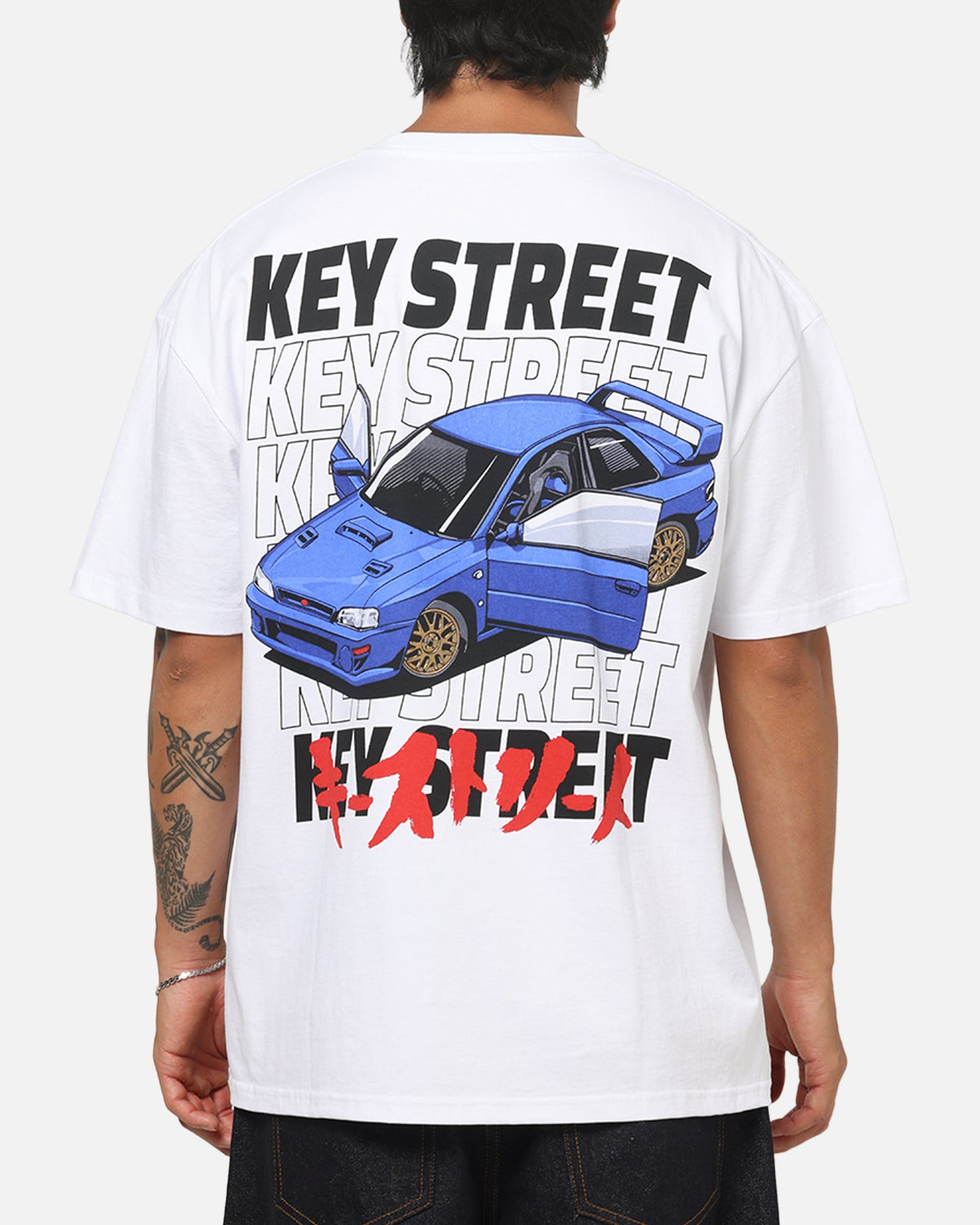 Key Street Homage Heavy T-Shirt White