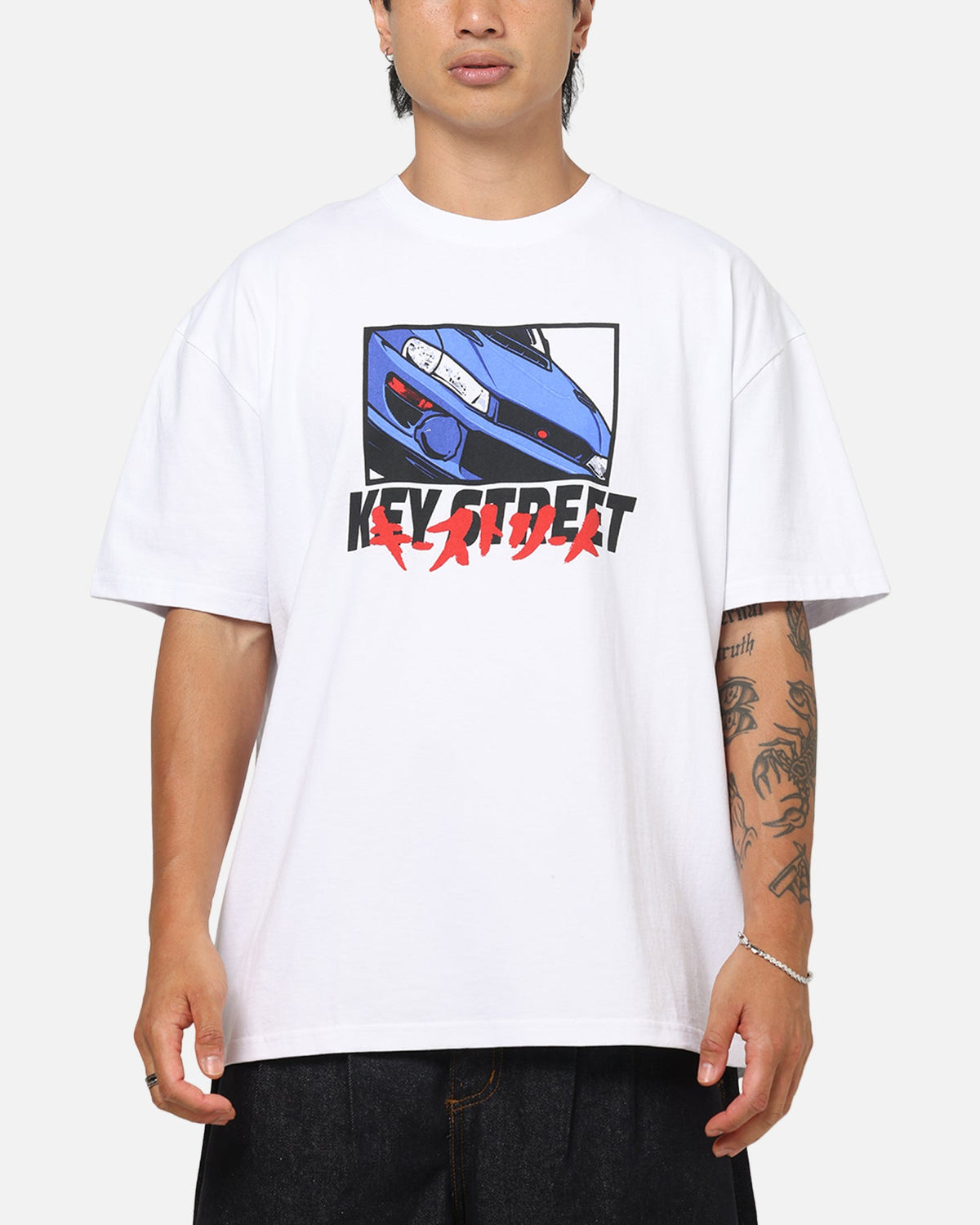 Key Street Homage Heavy T-Shirt White