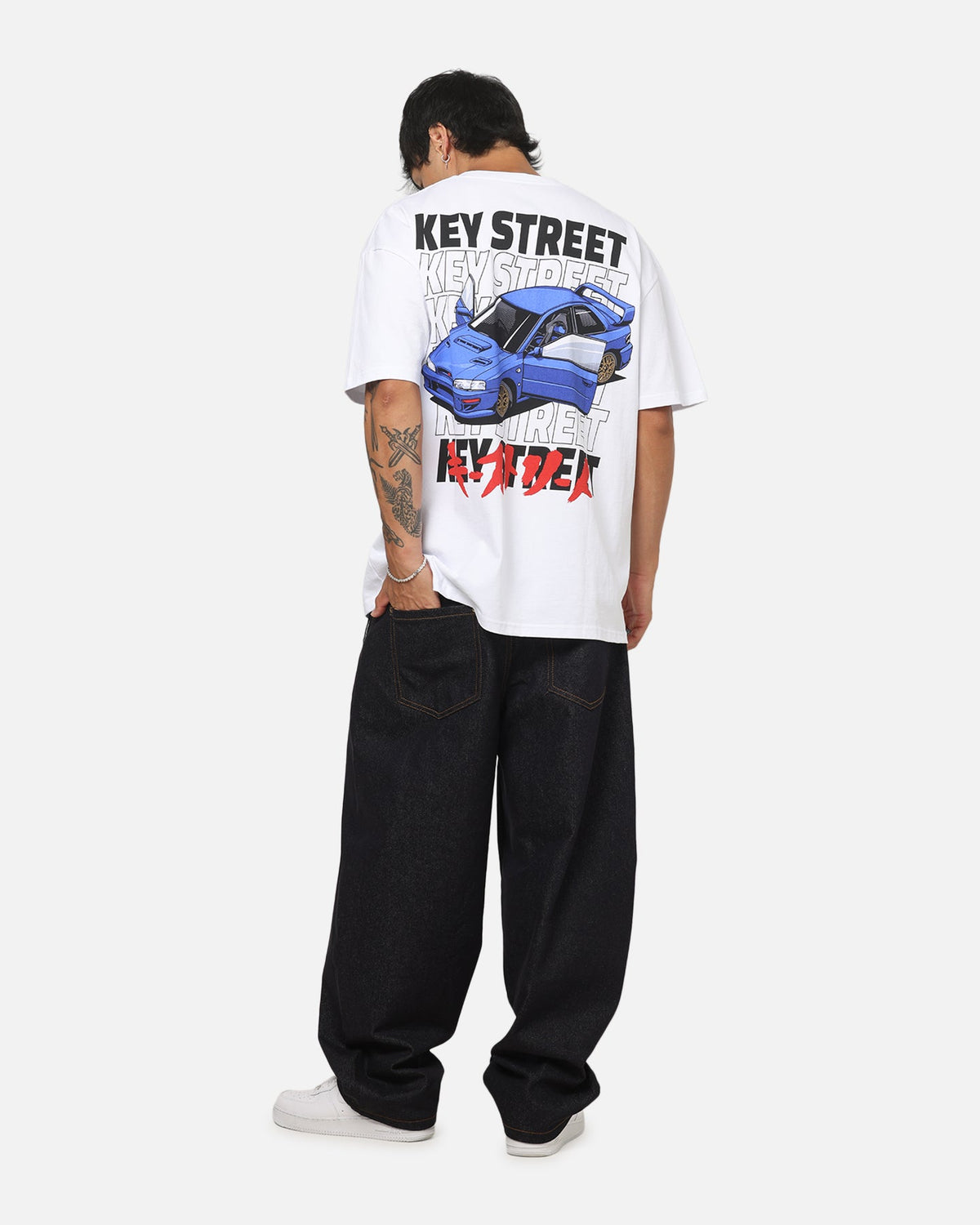 Key Street Homage Heavy T-Shirt White