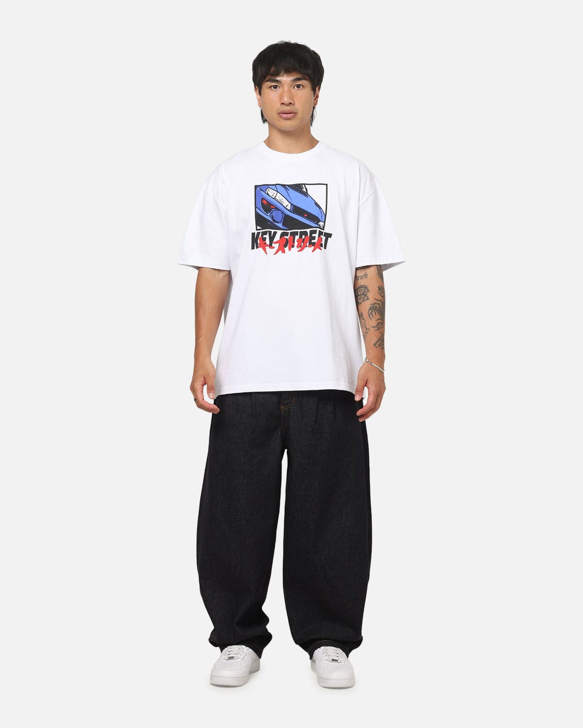 Key Street Homage Heavy T-Shirt White