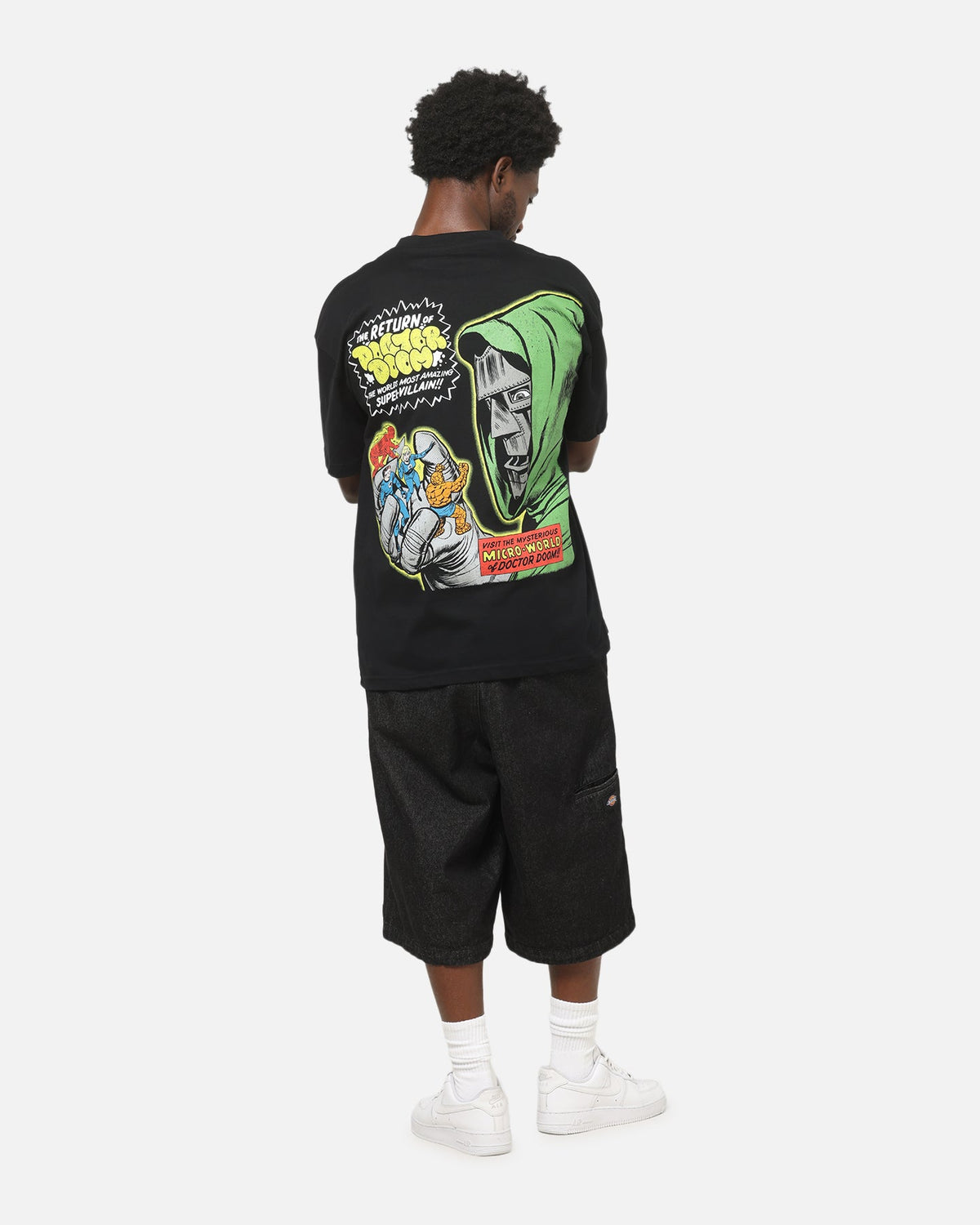 73Studio Marvel Dr Doom T-Shirt Black
