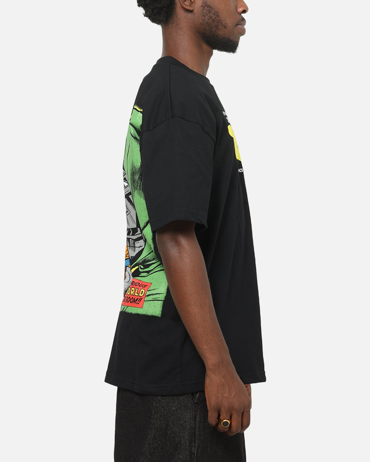 73Studio Marvel Dr Doom T-Shirt Black