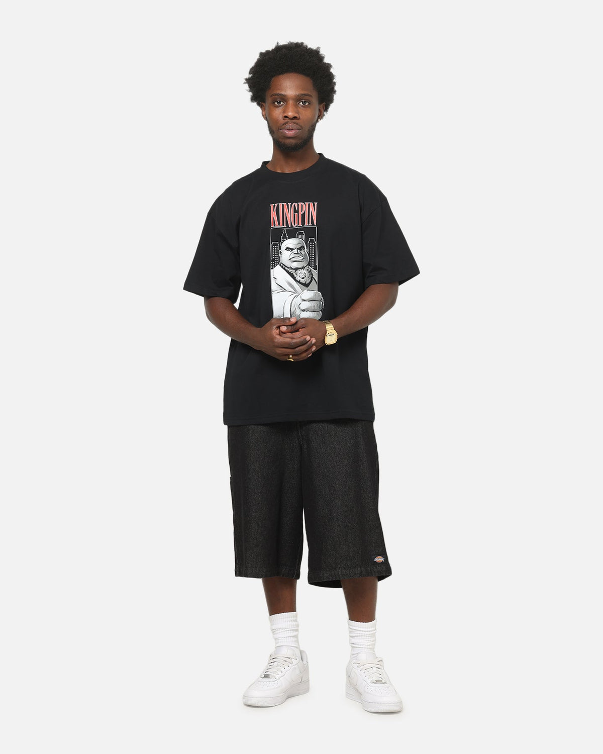 73Studio Marvel King Pin T-Shirt Black