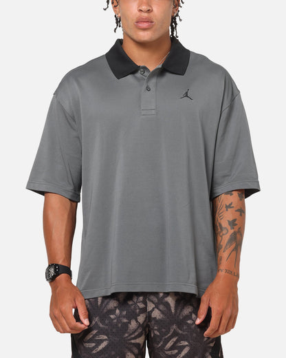 Jordan Brooklyn Polo Top Iron Grey