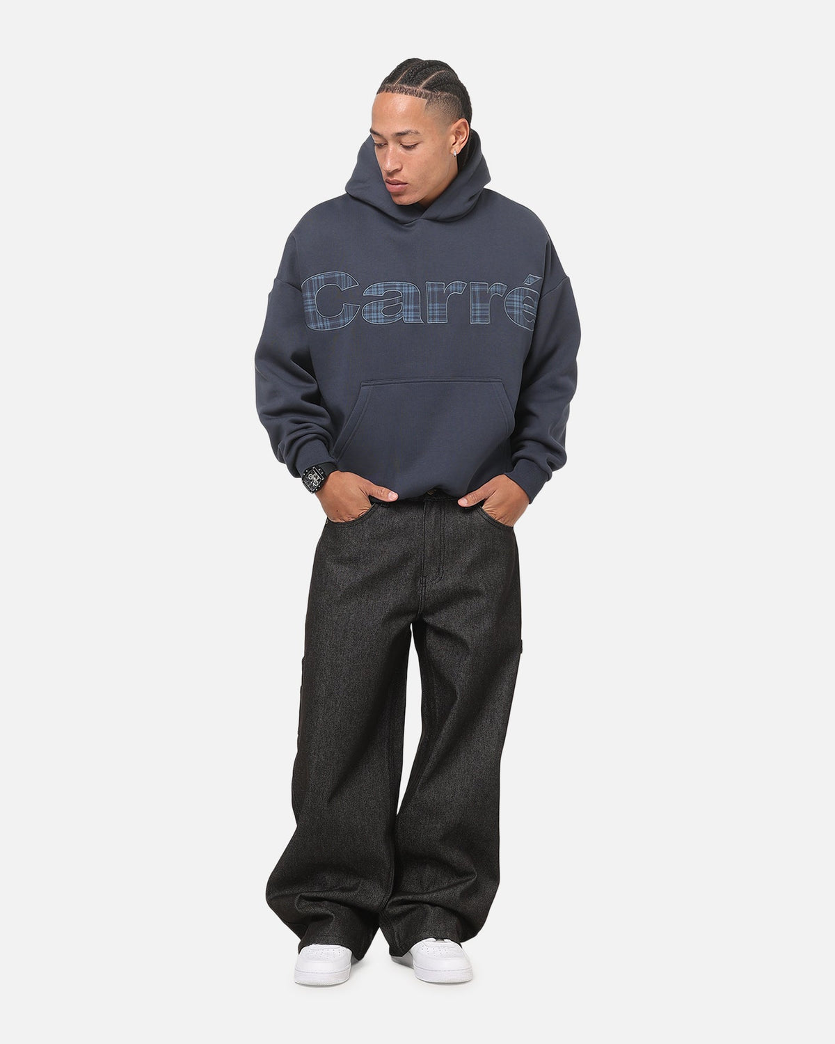 Carre Studio Hoodie Navy