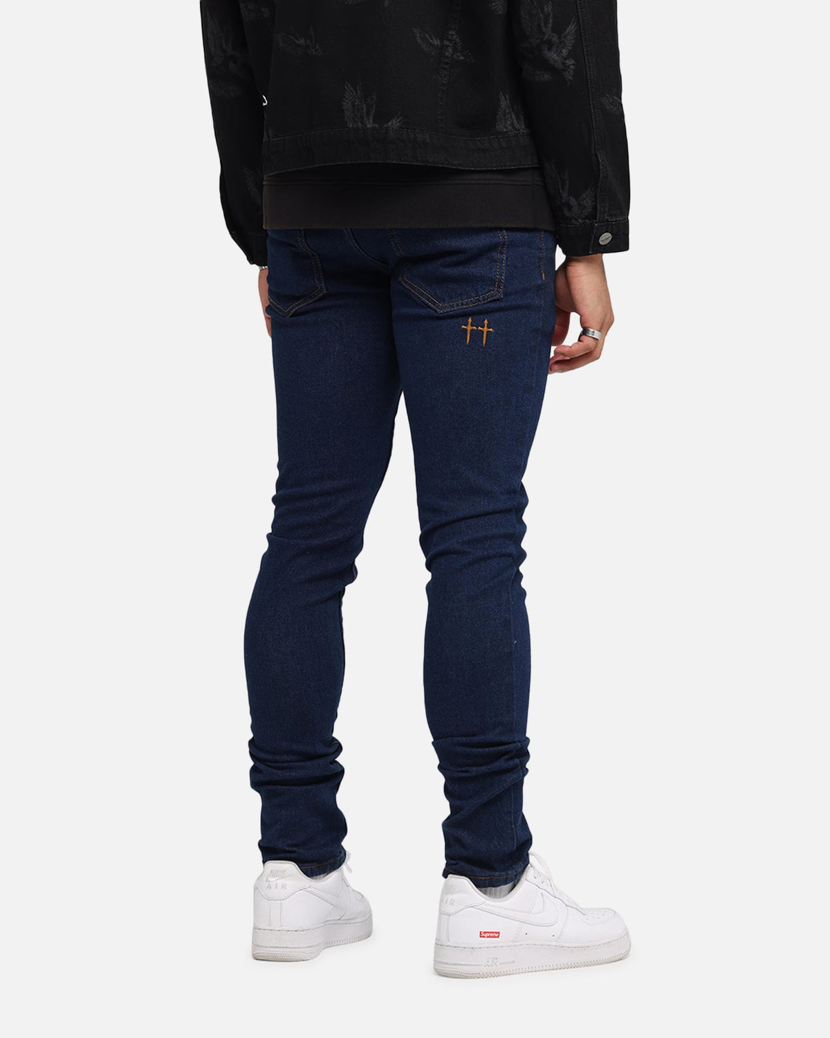 Saint Morta Dynasty Jeans Indigo/Tan
