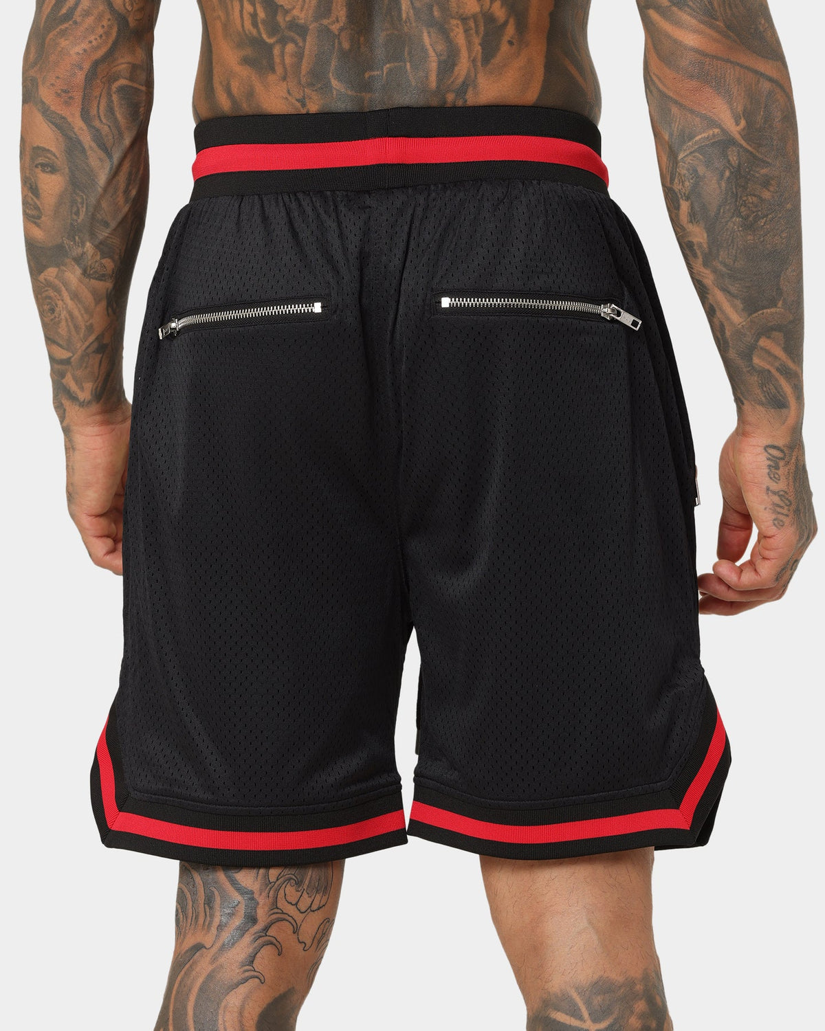 Saint Morta Envogue All-Star Basketball Shorts Black/Red