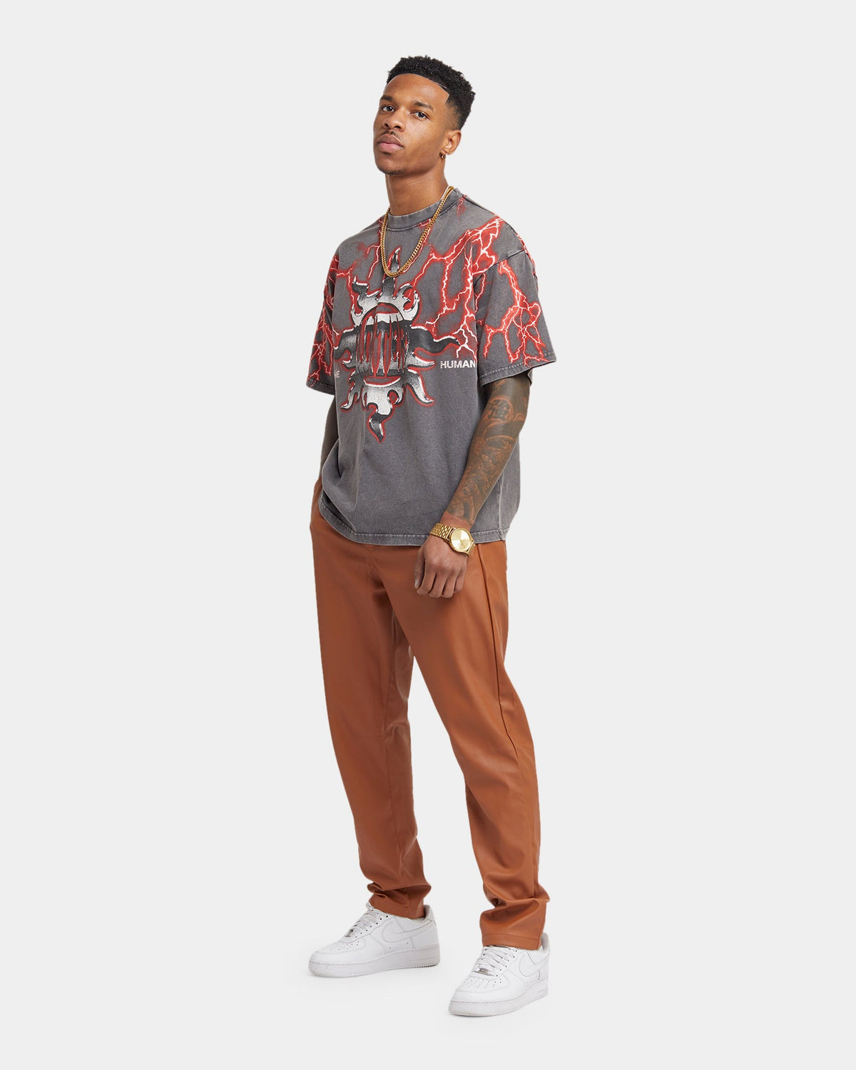 XXIII Mykel Leather Pants Tan