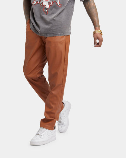 XXIII Mykel Leather Pants Tan